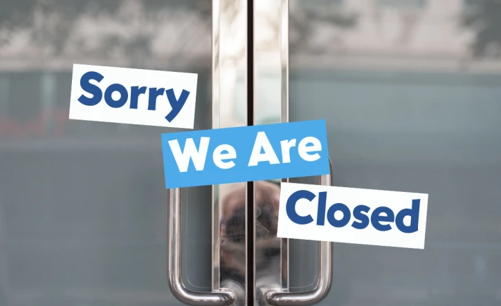 GBHQ and Shop Closed